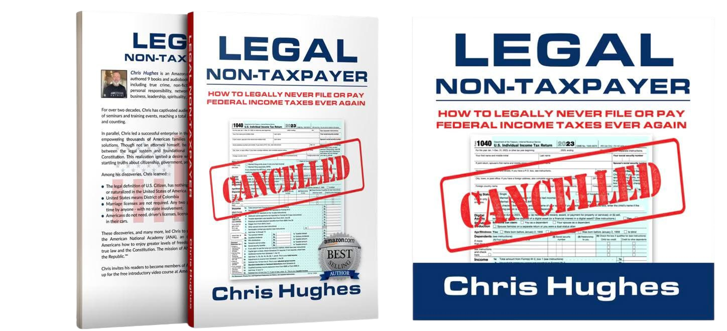 Legal Non-Taxpayer book cover by Chris Hughes